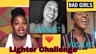 Shenseea LIGHTER CHALLENGE ft tammyQueen 😝😝 shenseealighterchallenge [upl. by Yelda]