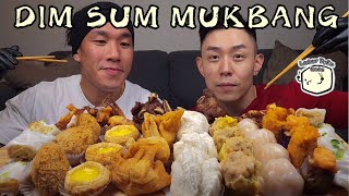 DIM SUM MUKBANG  點心吃播  먹방  Egg Tarts  BBQ Pork Buns  Shrimp Dumplings  Taro Puffs  MORE [upl. by Carlita851]