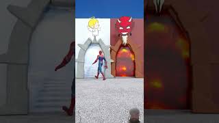 Gta V Chosse hell or heven spiderman marvel funny cartoon animation [upl. by Catherine]