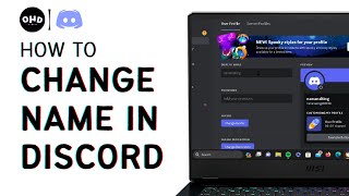 Discord How To Change Name  How To Change Display Name or Username in Discord Tutorial Guide Help [upl. by Sadinoel]