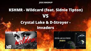 KSHMR Wildcard feat Sidnie Tipton VS Crystal Lake amp D Stroyer Invaders JEGG mashup [upl. by Leiso]