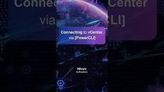 PowerCLI Connecting to vCenter shorts avs azure vmware powercli [upl. by Eiramaneet]