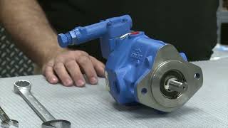 Eaton  How to Set a Pressure Compensated Pump and Relief Valve [upl. by Aramot467]