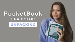 PocketBook Era Color 2024  silent unpacking [upl. by Odnalref]