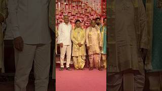 Malla Reddy Grand Daughter Wedding  Harish Rao at Malla Reddy Grand Daughter Wedding shortvideo [upl. by Draw]