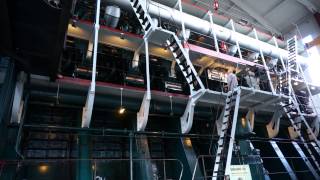 Worlds largest Diesel Engine starting [upl. by Fons]