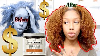 CURLSMITH Curl Defining Styling Souffle Honest Review Review Curls CurlSmith [upl. by Akimak]