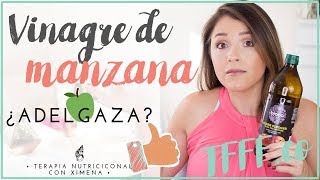 VINAGRE DE MANZANA PARA BAJAR DE PESO  RESULTADOS DE SALUD REALES  APPLE CIDER VINEGAR [upl. by Aurita]