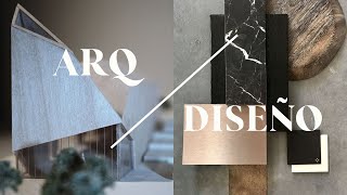 ARQUITECTURA VS DISEÑO DE INTERIORES  Cuál es mejor Diferencias [upl. by Sosthenna]