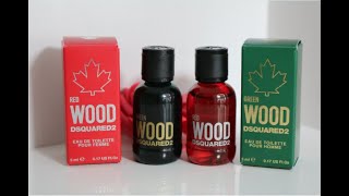 DSquared2 Fragrances  Red Wood for Her amp Green Wood for Him [upl. by Sara-Ann]