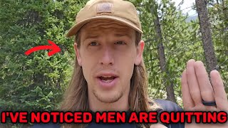 American Men Are Agreeing To Quit Society [upl. by Yasmeen]