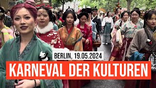 19052024 Berlin Karneval der Kulturen mit Polizeihauptkommissar Karsten Bonack [upl. by Hniv]