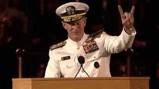 University of Texas at Austin 2014 Commencement Address  Admiral William H McRaven [upl. by Nashoma]