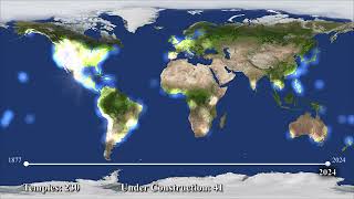 2024 Temple Timeline Video Dotting the Earth [upl. by Veradis]