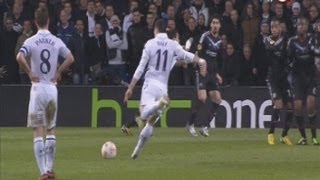 gareth bale goals and long range shots 20122013 part 1 [upl. by Frans41]