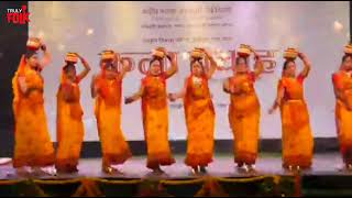 Jhijhiya Folk Dance Bihar  Manjusha Kala Prashikshan Kendra  Kala Pravah  Truly Folk [upl. by Runkel]