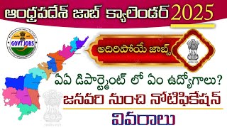 ఆంధ్రప్రదేశ్ జాబ్ కాలెండర్ 2025AP govt job Calendar 2025AP govt Job Updates 2025 [upl. by Aleron]