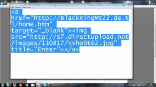 HowTo Html code aus einem Bild rausfinden und einfügen [upl. by Aynot713]
