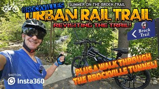 Brockvilles URBAN RAIL TRAIL In The Summer [upl. by Euqinomad]