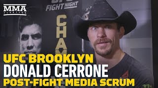 UFC Brooklyn Donald Cerrone Blasts Alexander Hernandez For Fight Week Trash Talk  MMA Fighting [upl. by Gleeson]