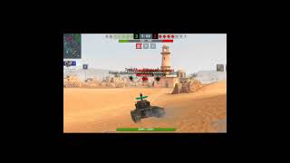 Unstoppable Force Concept 1B Dominates the Battlefield  WoT Blitz Gameplayshorts [upl. by Harimas]