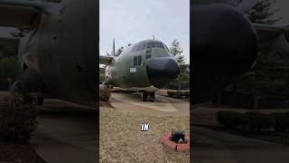 Standing guard  Little Rock Air Force Base in Arkansas A Lockheed C130A Hercules on static display [upl. by Annehcu]