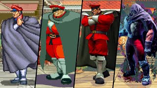 Evolution Of All M Bison Bosses In Street Fighter 1991  2024 [upl. by Aileen299]