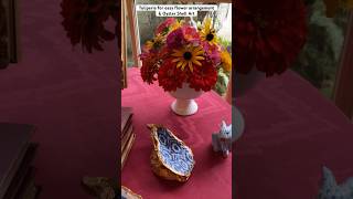 Oyster Shell Art amp Easy Flower Arrangement with Tulipiere [upl. by Boigie]