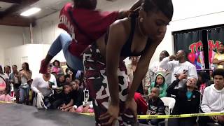 Livest Girl Street Dance Battle of 2k18  Bosslady vs Starr  Tommy the Clown [upl. by Obadiah961]