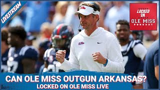 Can Ole Miss Outgun Arkansas  SEC Chaos College Football Headlines amp More [upl. by Savadove]