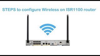 StepbyStep Wireless Configuration on Cisco ISR C1100 [upl. by Skylar]