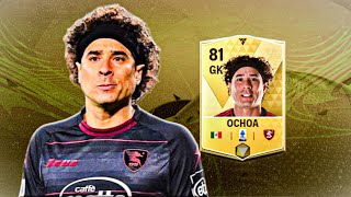 REVIEW DE GUILLERMO OCHOA AL MÁXIMO🤩 PORTERAZO😱😳 FC MOBILE 24 [upl. by Lisabet]