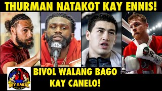 Thurman NATAKOT Kay Jaron Ennis PERA Lang Habol  BIVOL Walang BAGO Kay Canelo [upl. by Oakie780]