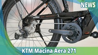 KTM Macina Aera 271 2021  Elektrofahrrad24 NEWS [upl. by Noval]