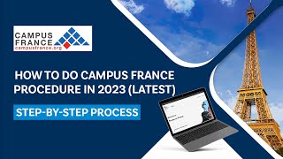 How to Apply for Campus France in 2024  Step by Step Process  Latest Procedure  Edugo Abroad [upl. by Obelia]