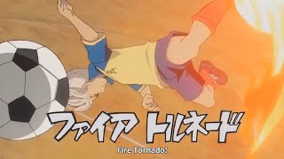 Inazuma Eleven  60FPS Fire Tornado HD [upl. by Ivanna641]