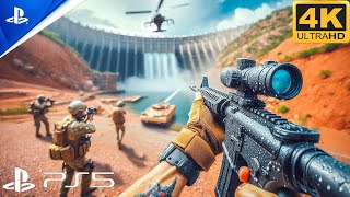 DAM EXPLOSION IN CHINA  Tashgar  Battlefield 4  Immersive ULTRA Graphics Gameplay 4K [upl. by Einaeg]