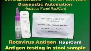 Rotavirus Antigen Rapid Test [upl. by Ronym997]