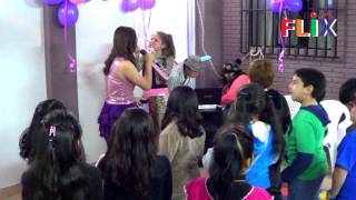 Show infantil canciones en vivo 🎤🎶 Violetta MUNDO FLIX Lima Perú [upl. by Aisats]