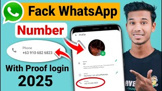 ✅ Fake Whatsapp Number  Fake Whatsapp Number Kaise Banaye  How to Create Fake Whatsapp Number [upl. by Napas26]