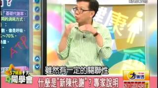 57健康同學會提升新陳代謝認識基礎代謝率 [upl. by Arakaj]