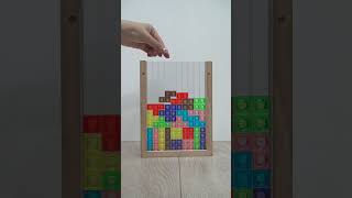 Tetris Game Colored Puzzle Blocks [upl. by Adnole]