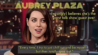 This is why Aubrey Plaza is in fact the best talk show guest ever [upl. by Navnod]