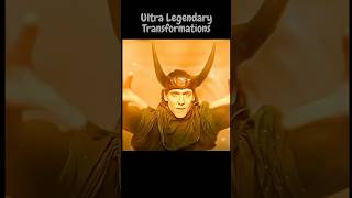 Legendary Transformations ⭐ Vs Ultra Legendary Transformations ✴️ marvel ultralegend vengadores [upl. by Anna-Diana798]