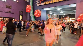 Fremont Street Experience  Las Vegas  Labor Day Weekend 2023 [upl. by Aryc520]