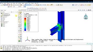 18 ABAQUS Tutorial Visualization and extracting results in ABAQUS [upl. by Neomah709]