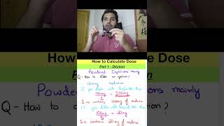 How to Calculate Dose  Part 1 Dilution nursing hospital medical [upl. by Whelan542]