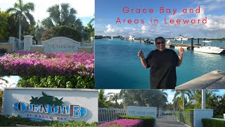 Driving Through Grace Bay and areas of the Leeward Community ProvidencialesTCI [upl. by Adnema]