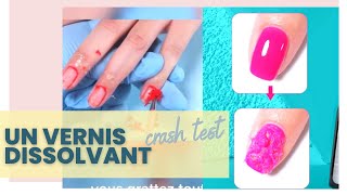 TUTO  Vernis dissolvant pour retirer le vernis semi permanent en toute simplicité [upl. by Illene]