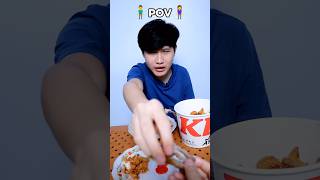 Kamu tim kulit atau tulang ayam food asmr mukbang [upl. by Cade]